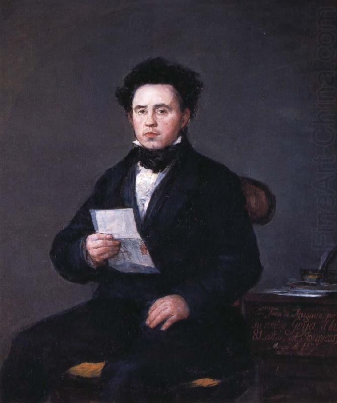 Francisco Goya Juan Bautista de Muguiro Iribarren china oil painting image